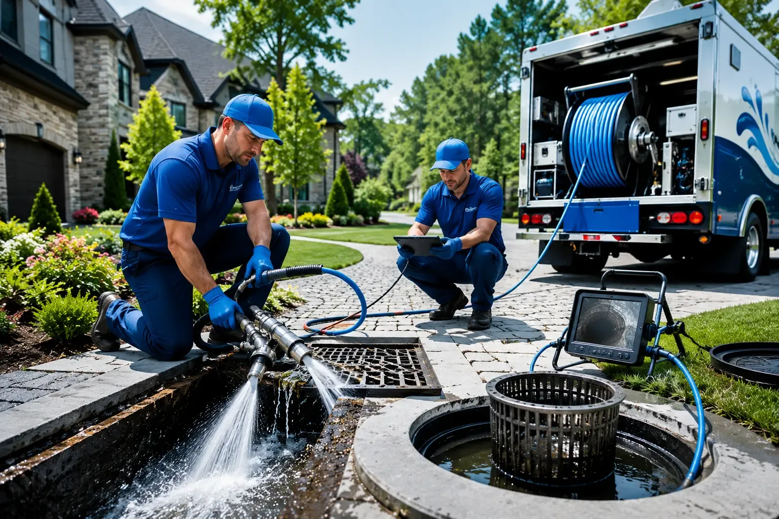 Local outdoor drain cleaning professionals in Dahlgren, IL