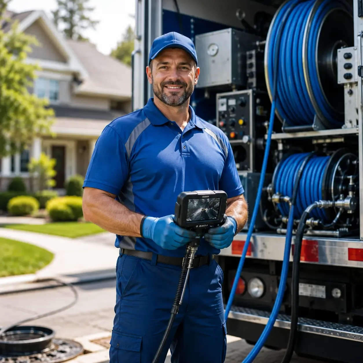 Local outdoor drain cleaning specialists in Dahlgren, IL